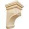 Ekena Millwork 3 1/2"W x 3 3/4"D x 6"H Mini Woodruff Wood Corbel, Maple CORW03X03X06WFMA - alternate 1